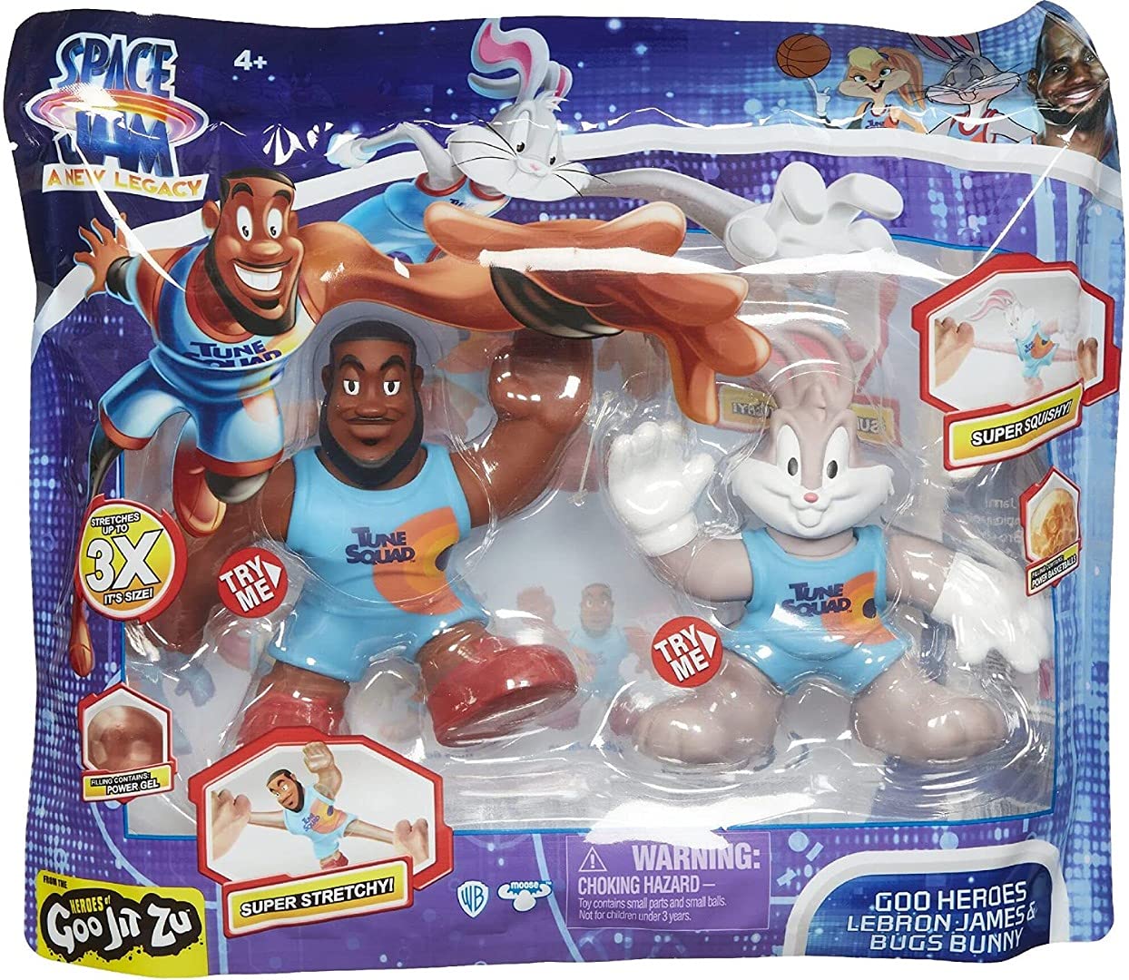 LeBron James - Heroes of Goo Jit Zu SPACE JAM VERSUS PACK, 14618